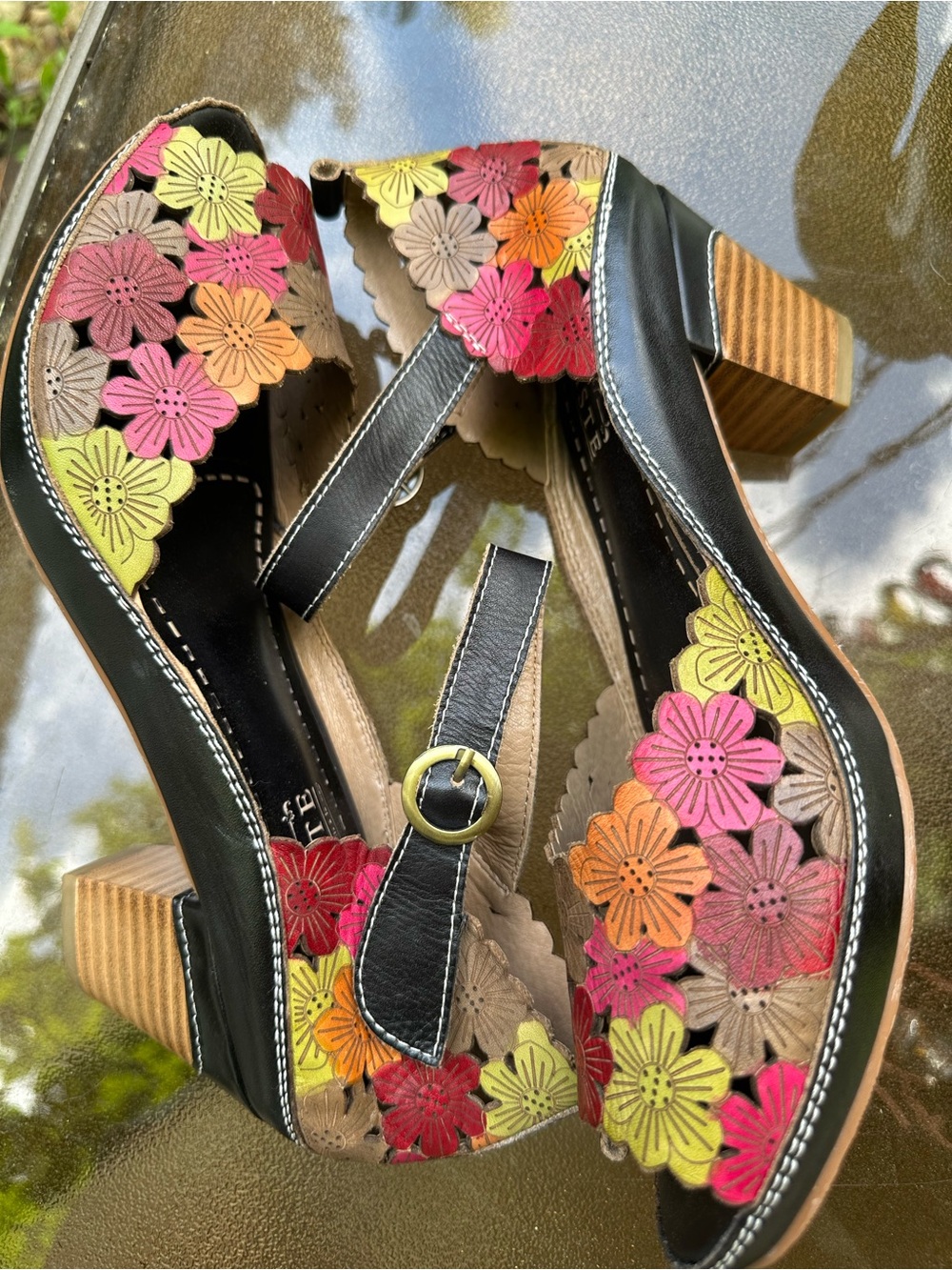 Spring Step L’Artiste Women's Avnia Ankle Strap Shoe Size 42 no box, never worn